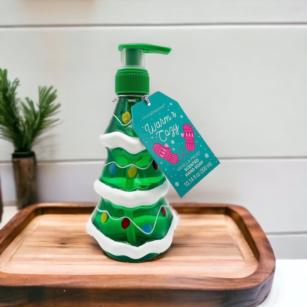 Christmas Tree Reusable Seasonal Soap Dispenser